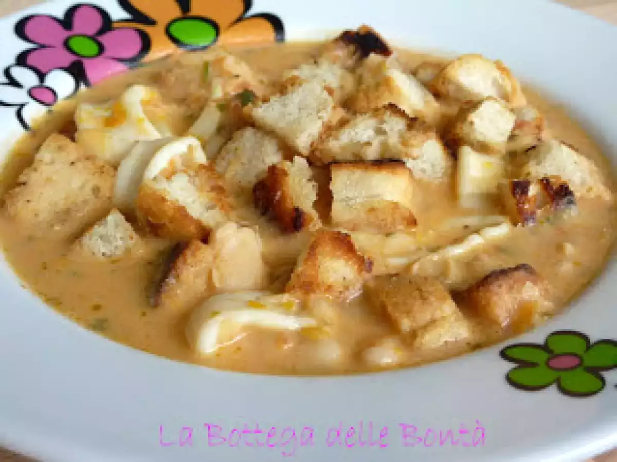 ZUPPA DI CALAMARI E CANNELLINI - foto 2