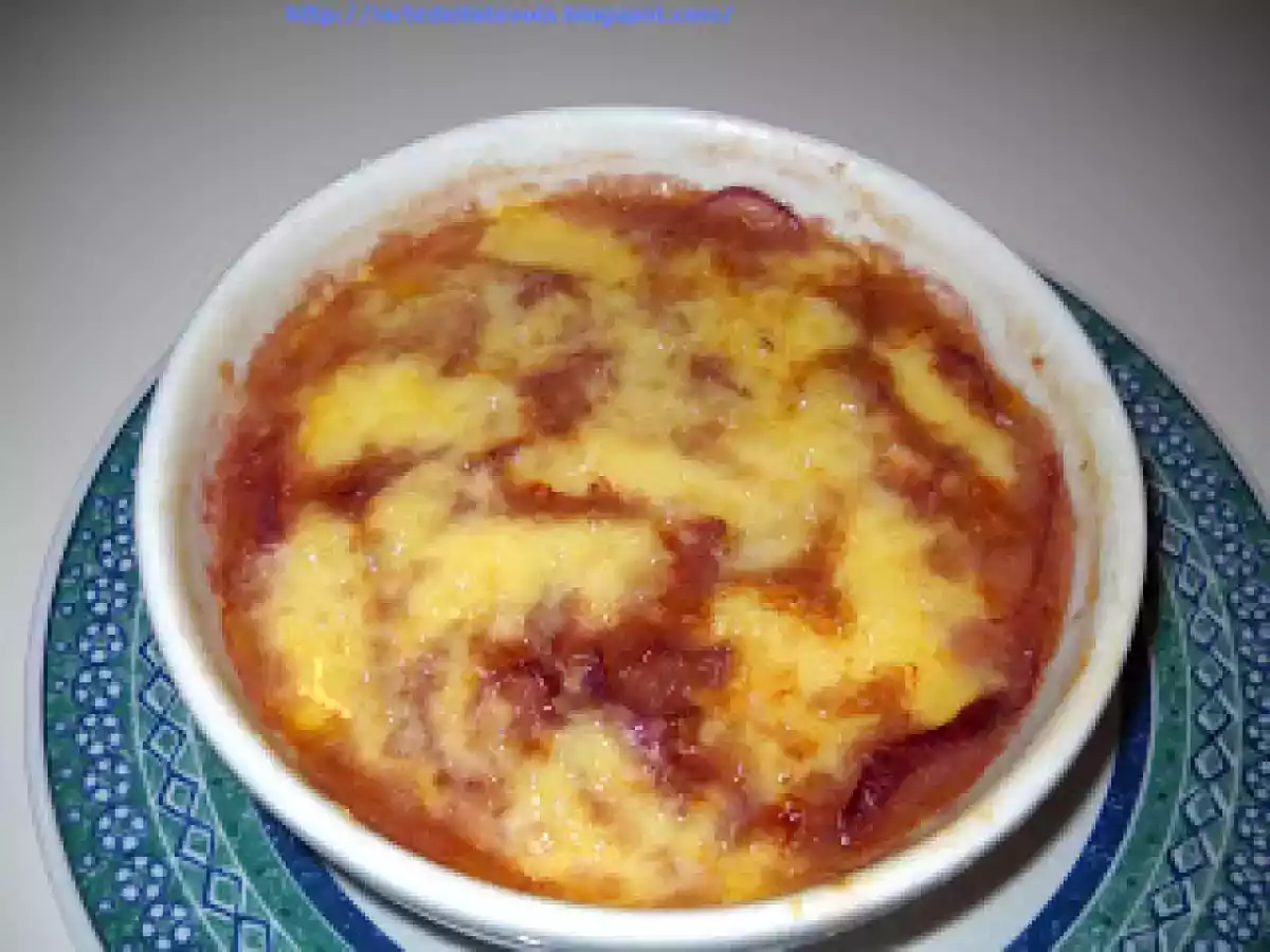 ZUPPA DI CIPOLLE ROSSE AL MICRO