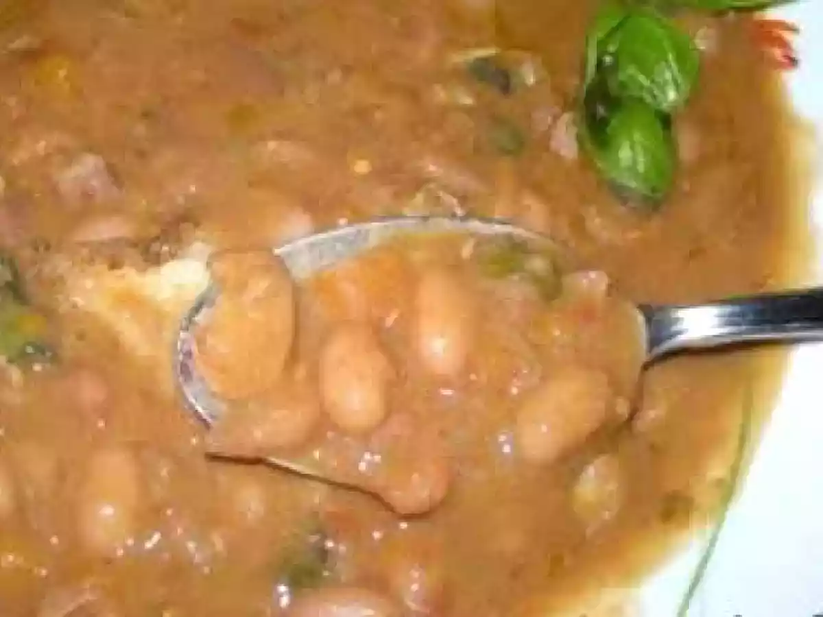 Zuppa di fagioli borlotti - foto 2