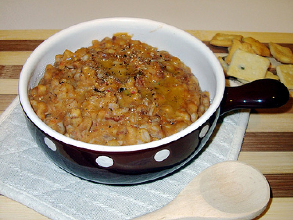 Zuppa di fagioli e farro perlato - foto 2