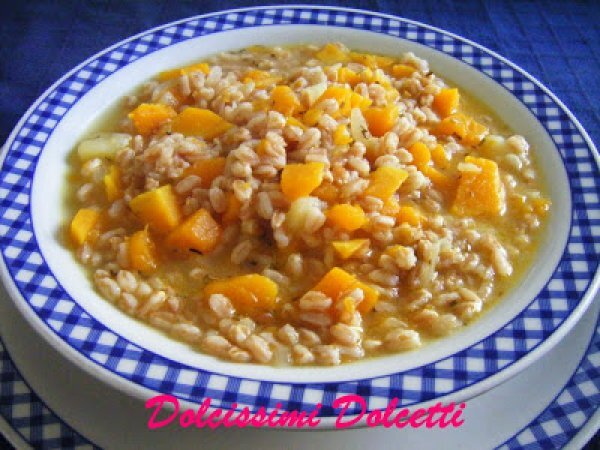 Zuppa Di Farro Con Zucca E Patate Ricetta Petitchef