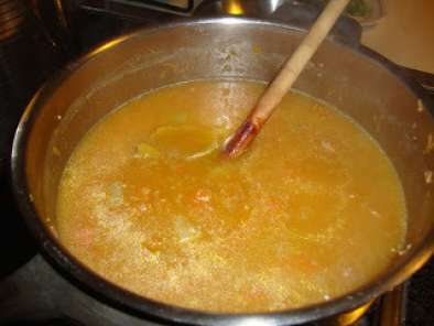 Zuppa di farro spezzato con la zucca gialla - foto 5