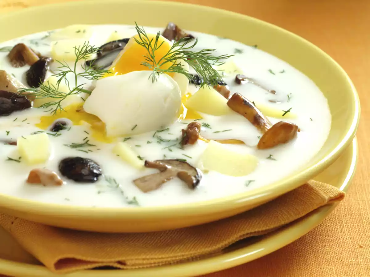 Zuppa di funghi (Kulajda)