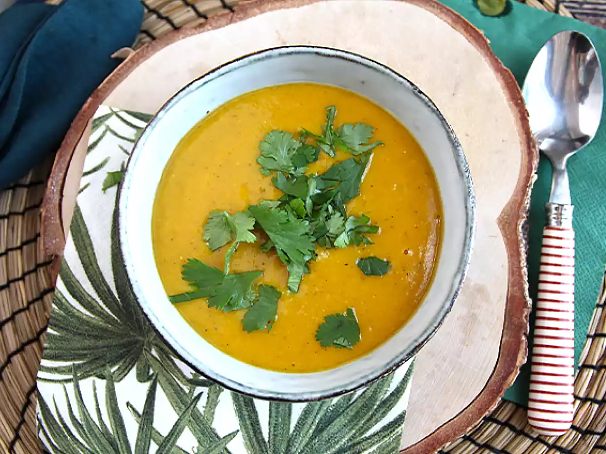 Zuppa di lenticchie corallo e zucca - foto 5