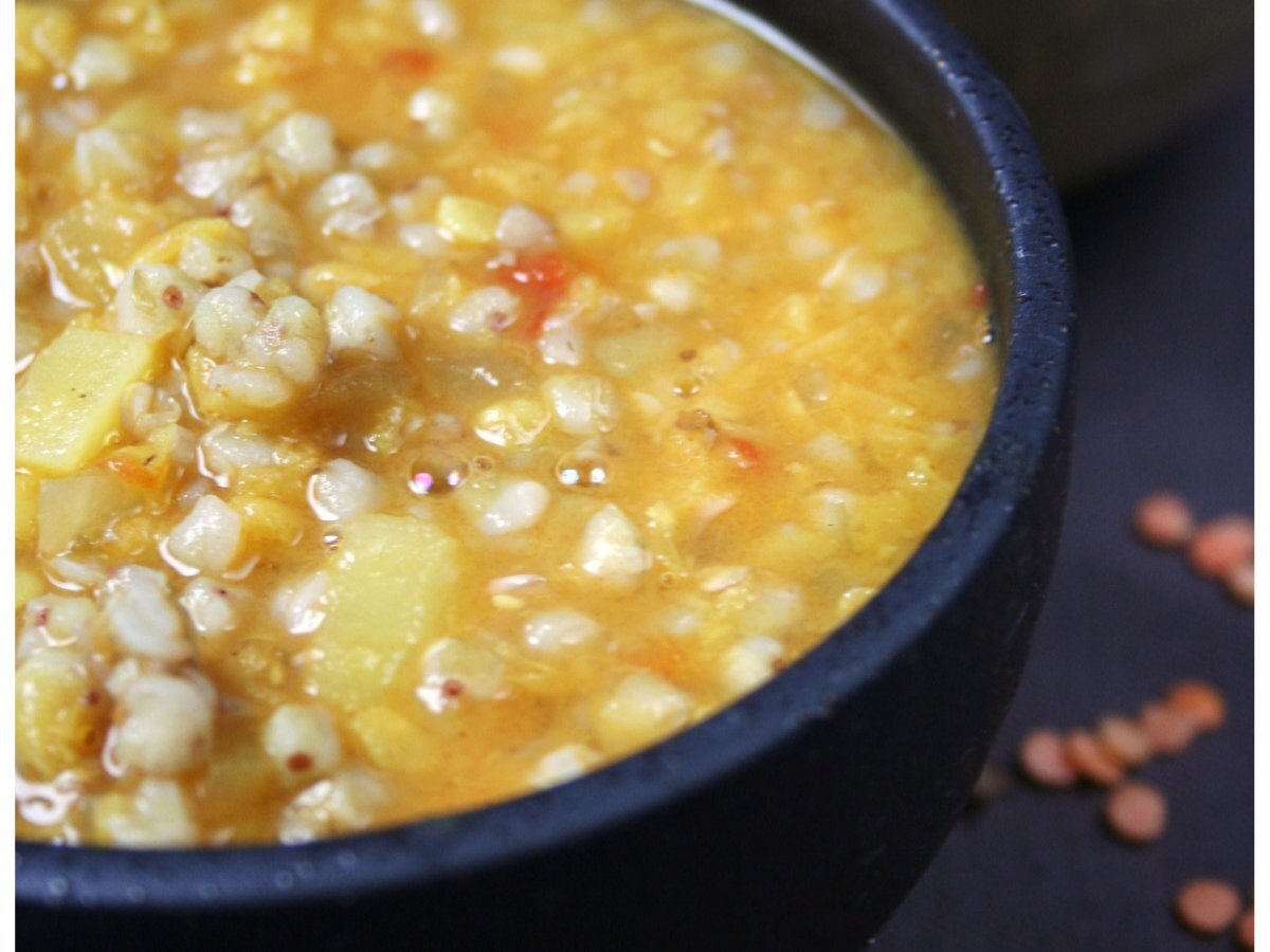 Zuppa di lenticchie indiana... comunque asiatica!