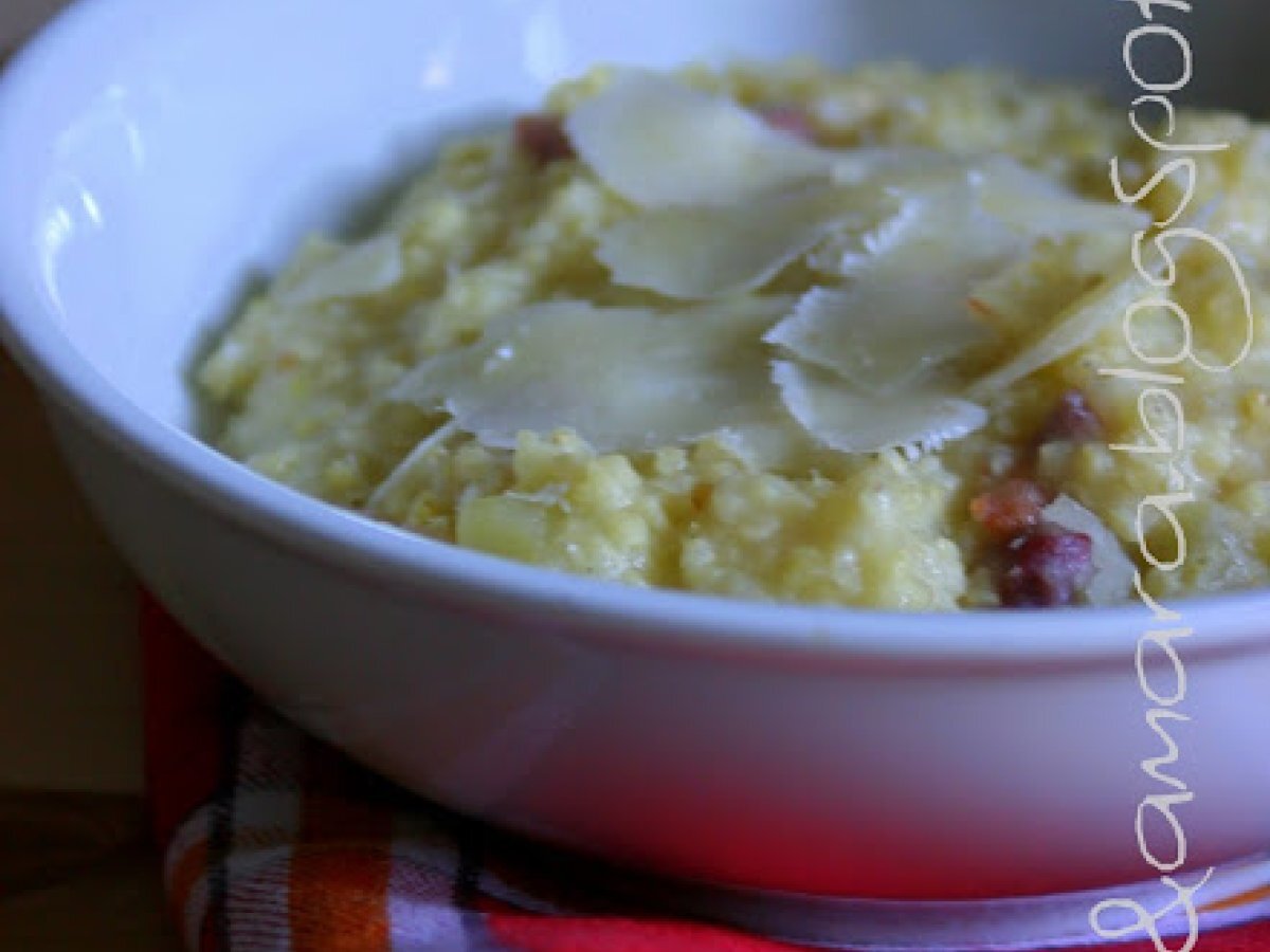 ZUPPA DI MIGLIO E CIPOLLE