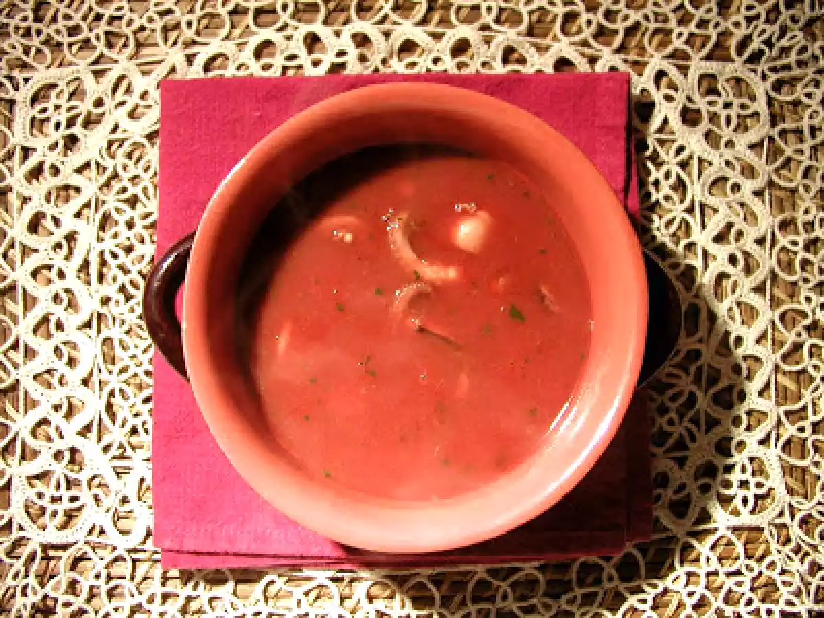 Zuppa di moscardini
