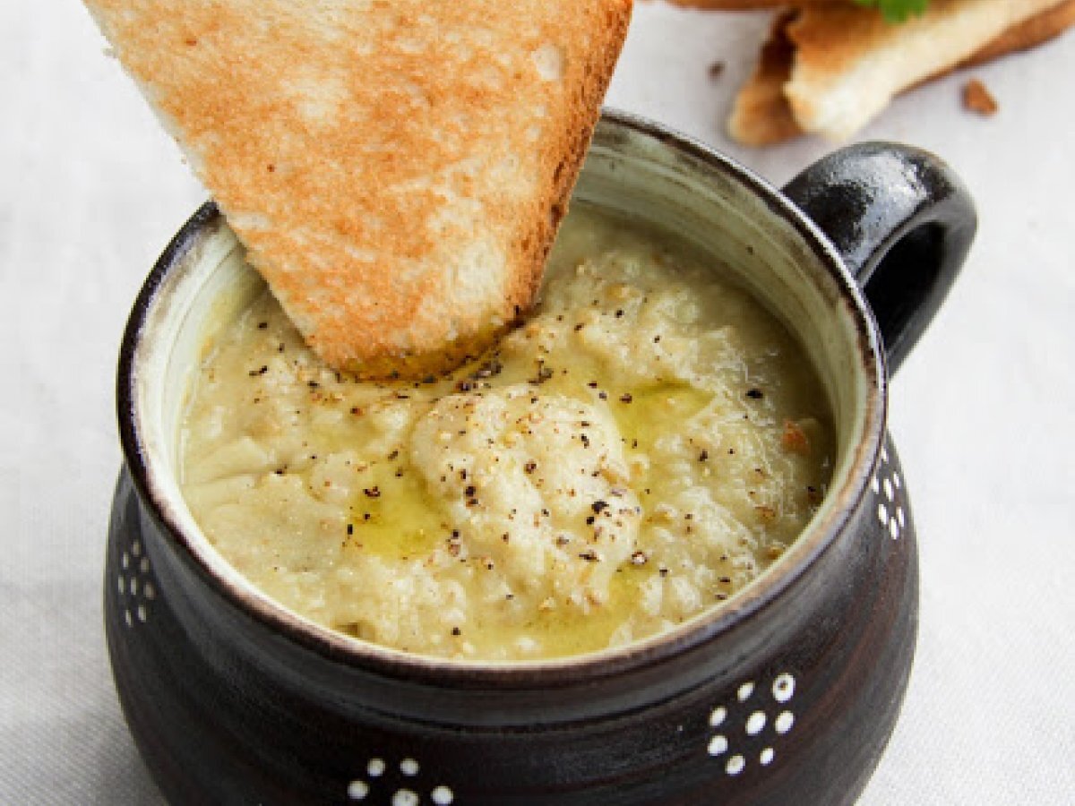 Zuppa di patate dolci e lenticchie
