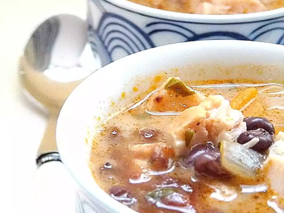 Zuppa di pollo alla paprika fumé - foto 3