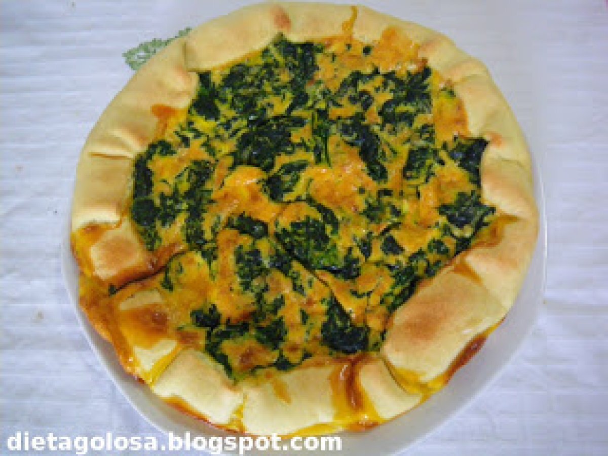 Zuppa di Pollo e Cicoria e Torta salata con Spinaci