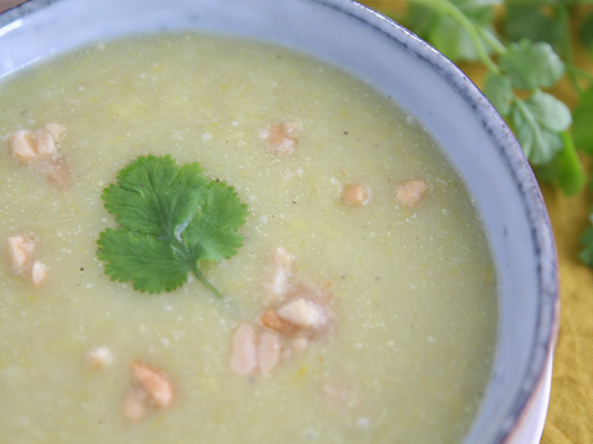 Zuppa di porri, latte di cocco e curry - foto 4