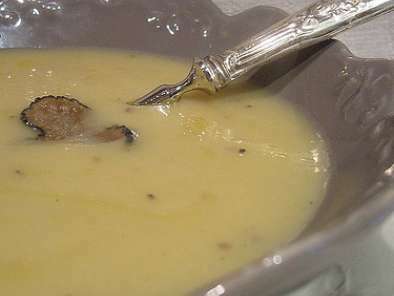 Zuppa di porri, patate e tartufo, foto 4