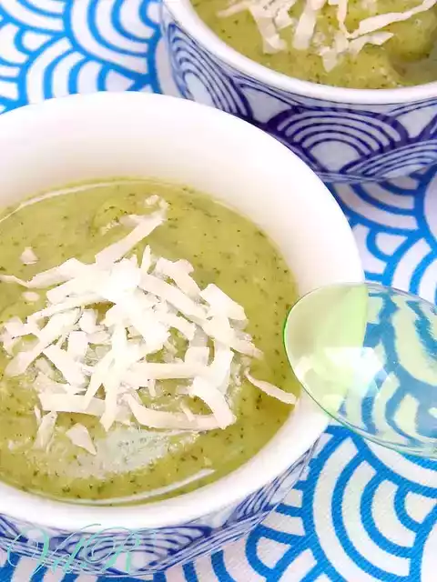 Zuppa di zucchine alla crema di cocco