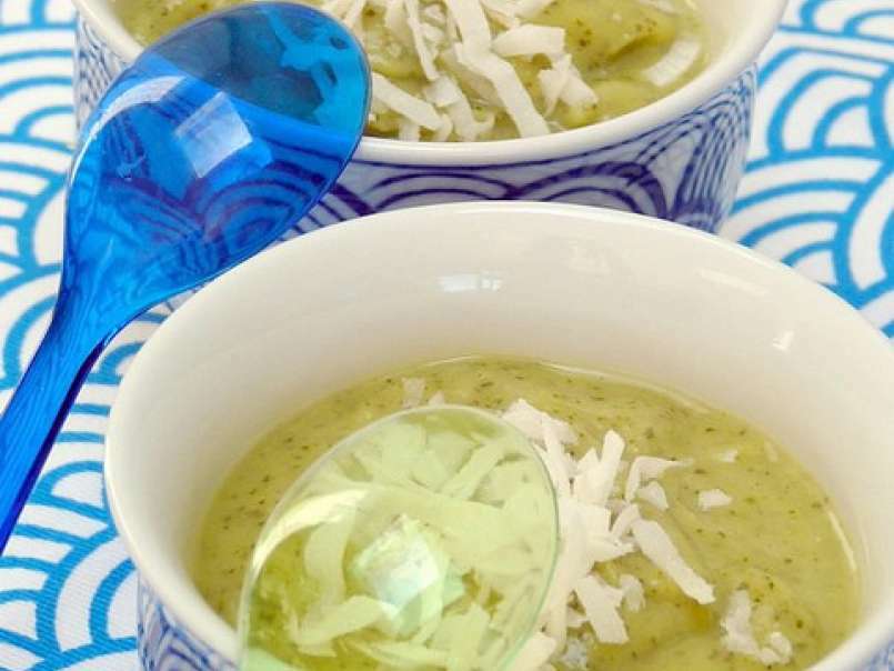 Zuppa di zucchine alla crema di cocco - foto 2