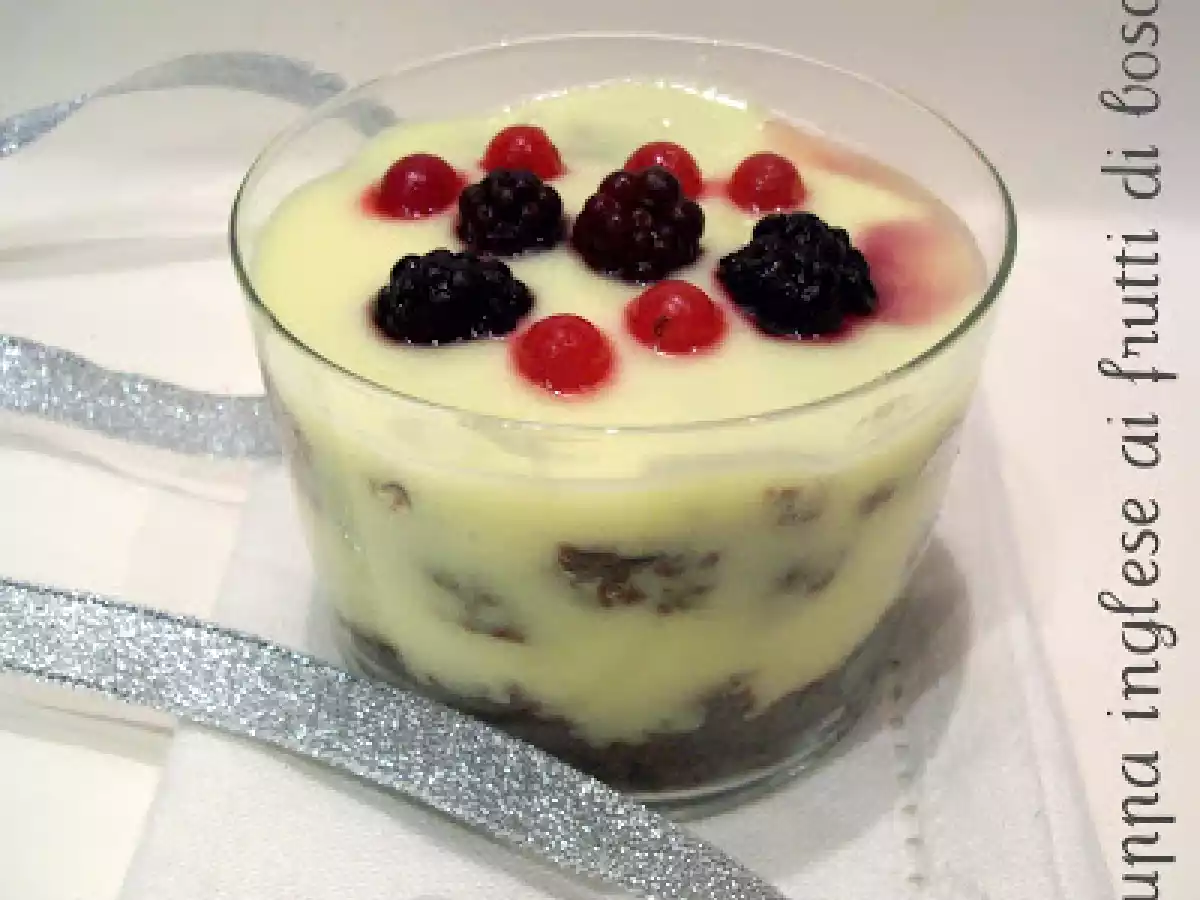 Zuppa inglese ai frutti di bosco - foto 3