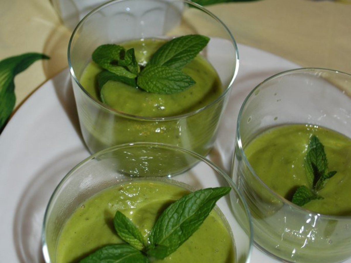 ZUPPA PISELLI E MENTA: FINGER FOOD VERSION