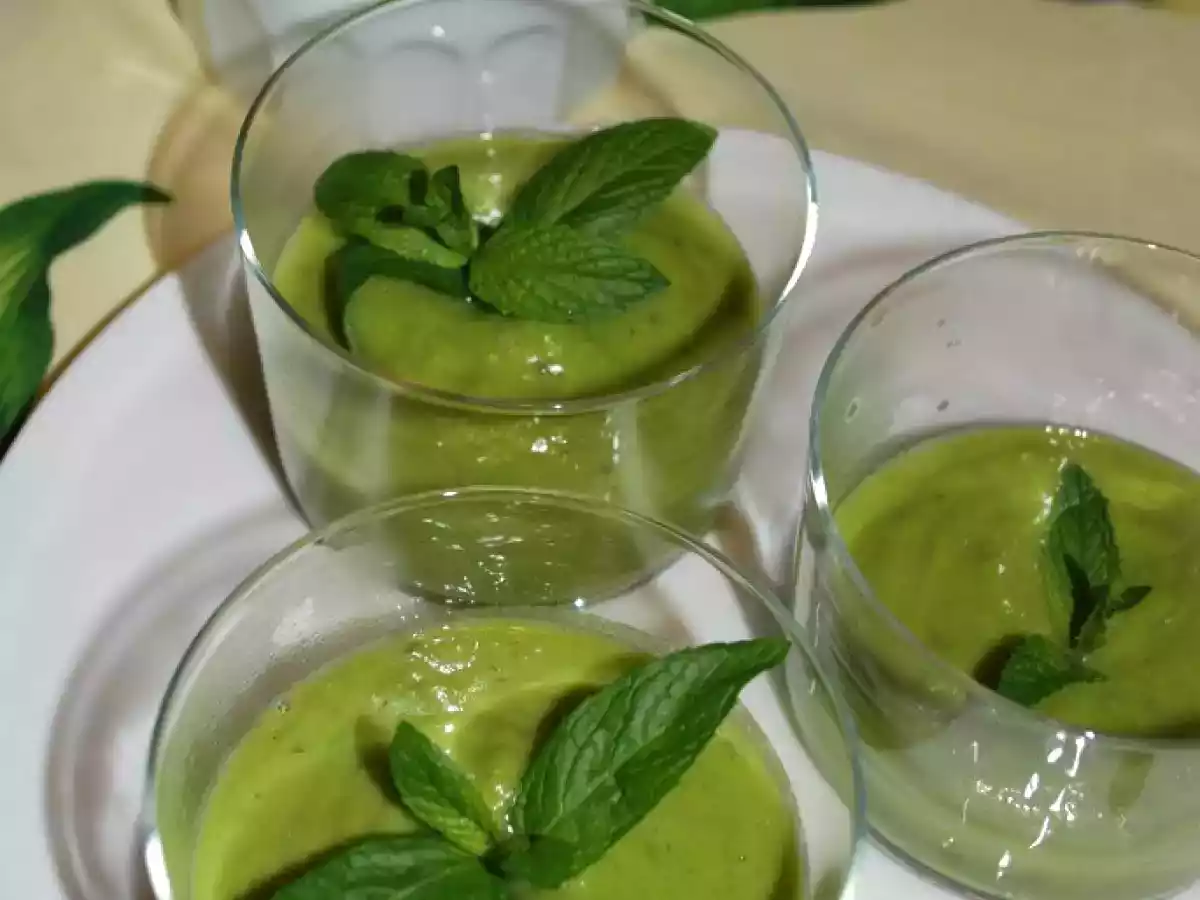 ZUPPA PISELLI E MENTA: FINGER FOOD VERSION