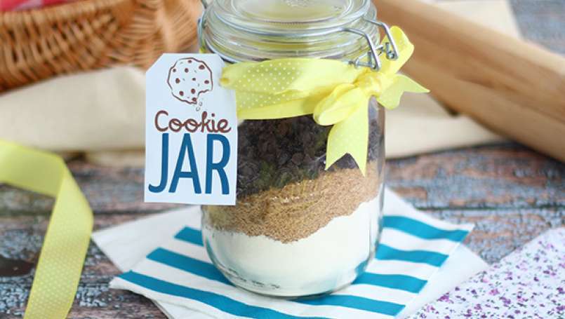 Cookie jar - Ricetta in barattolo