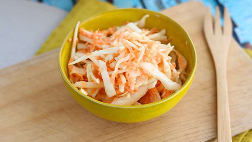 Coleslaw (insalata di cavolo e carote) - Ricetta americana