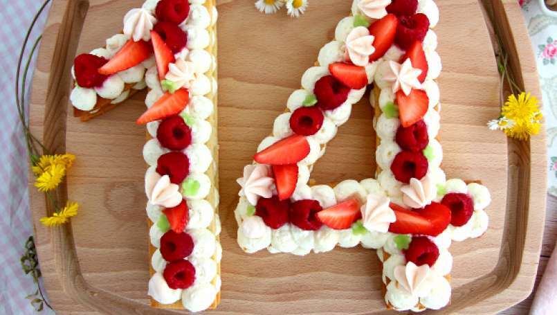 Number cake - Torta a forma di numero
